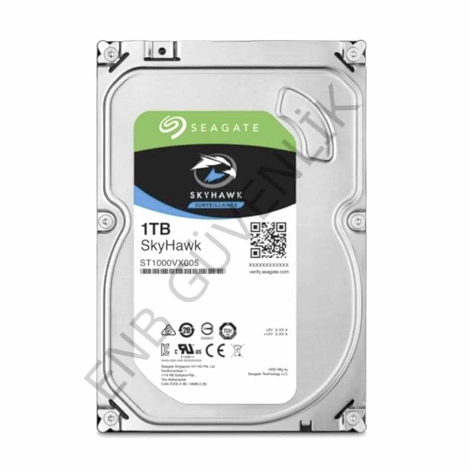 Seagate SkyHawk ST1000VX005 3.5'' 1 TB 5900 RPM 64 MB SATA 3 HDD