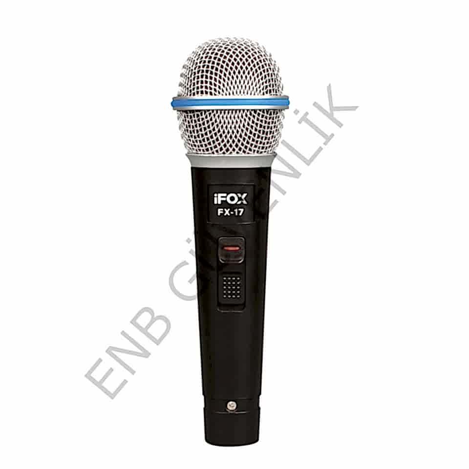 İfox Fx-17 KABLOLU EL MİKROFONU