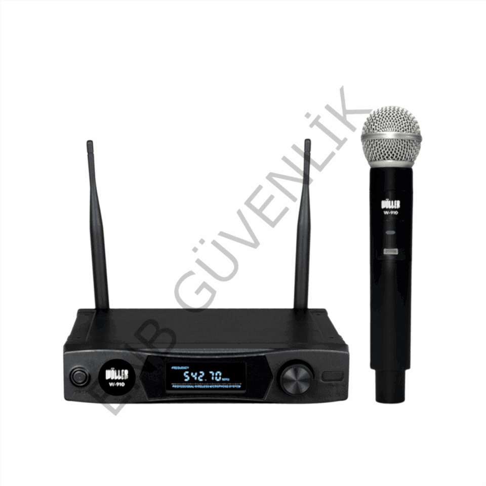 Wöller W-910 E Kablosuz El Mikrofonu