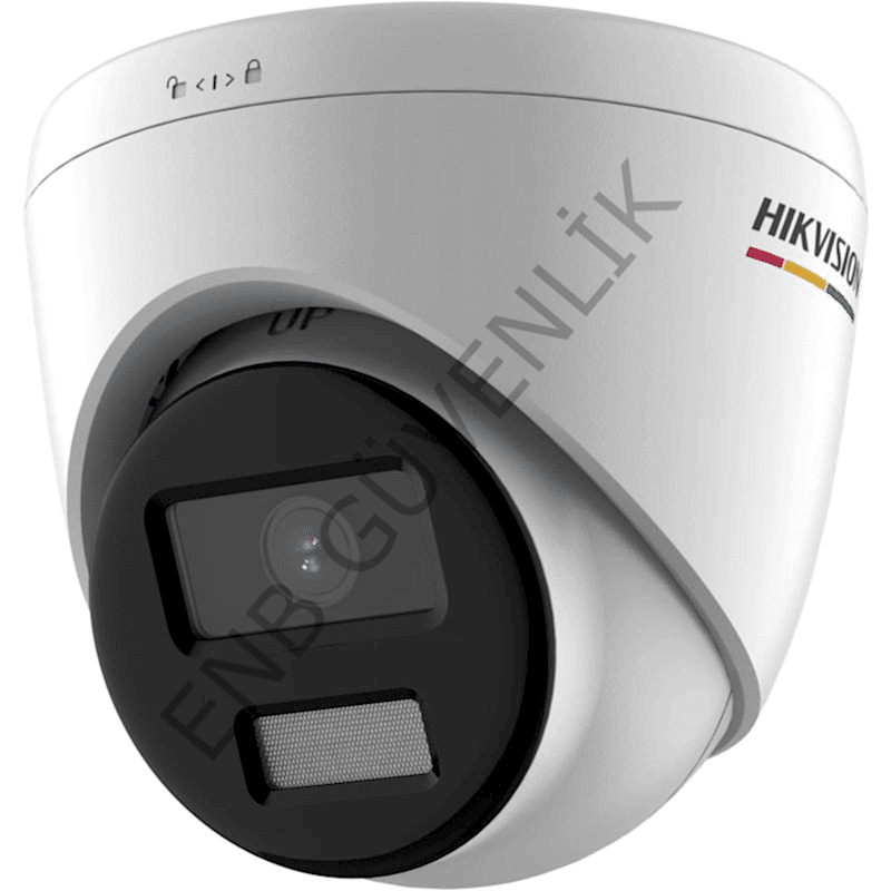 Hikvision Ds-2Cd1347G0-Luf Color-Vu 4Mp 2.8Mm 30Mt Ir Ip Dome