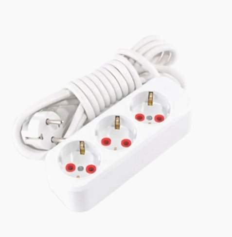 Gold Üçlü Grup Priz Topraklı 5 Mt Kablolu