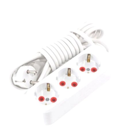 Gold Üçlü Grup Priz Topraklı 3 Mt Kablolu