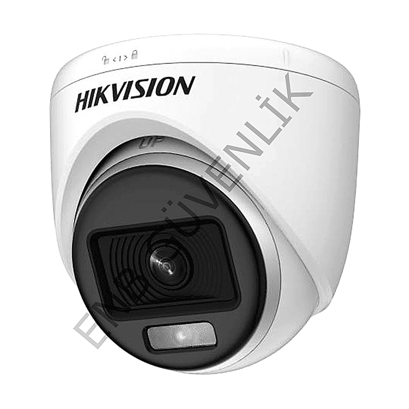 Hikvision DS-2CE70DF0T-PF TVI 2 MP  2.8 MM Sabit Lensli ColorVu IR Turret Kamera