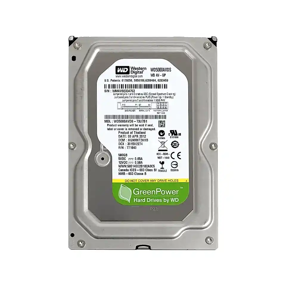 Western Digital Blue  SATA 3.0 7200 RPM 3.5'' 500&nbsp;GB&nbsp;Harddisk