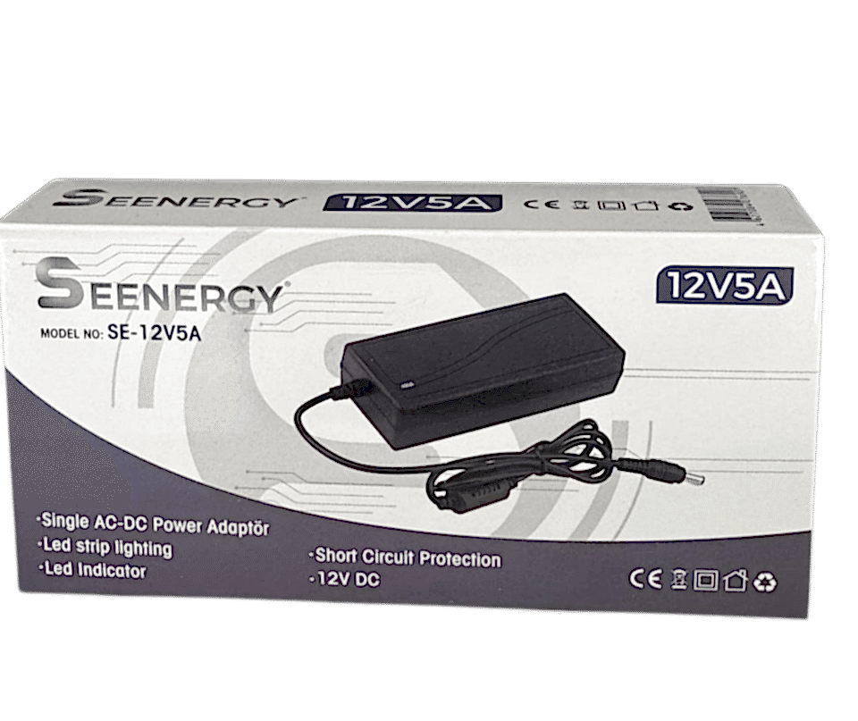 Seenergy SE-12V5A 12V 5 Amper  Adaptör
