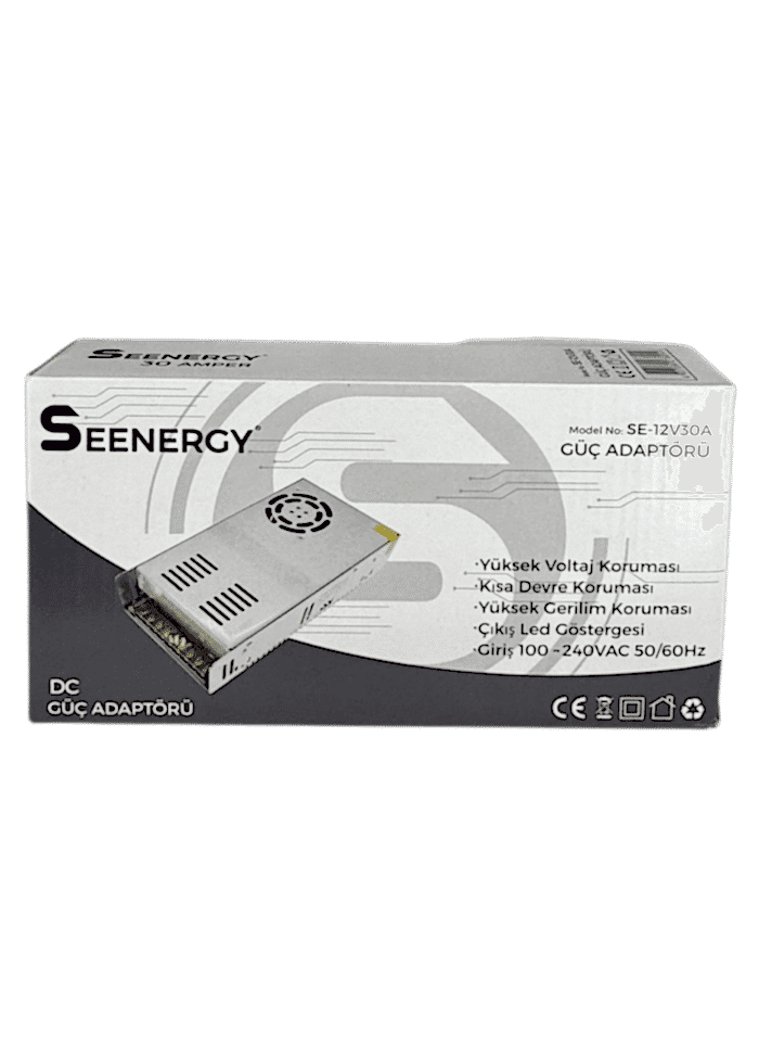 SEENERGY 12V 30A ADATÖR