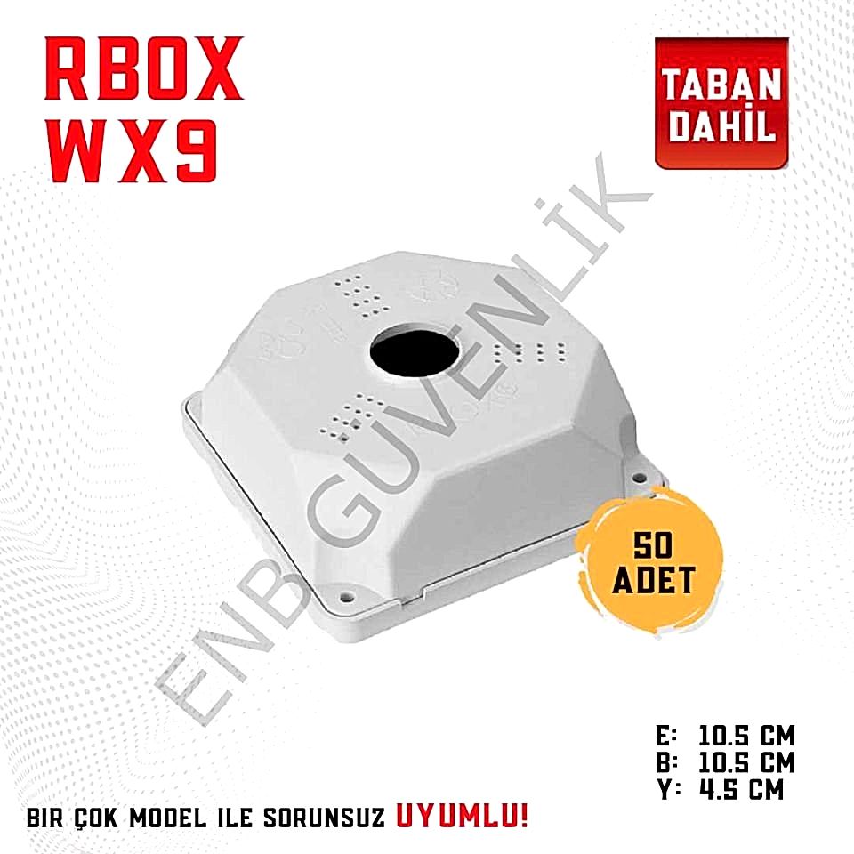 RBOX WX9 - Kamera Montaj Buatı (50 Adet)