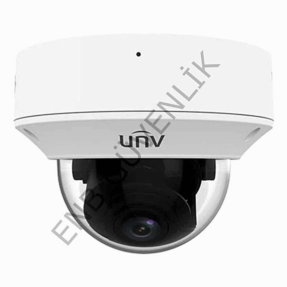 UNV IPC3238SB-ADZK-I0 8MP HD Akıllı LighterHunter IR VF Dome Ağ Kamerası