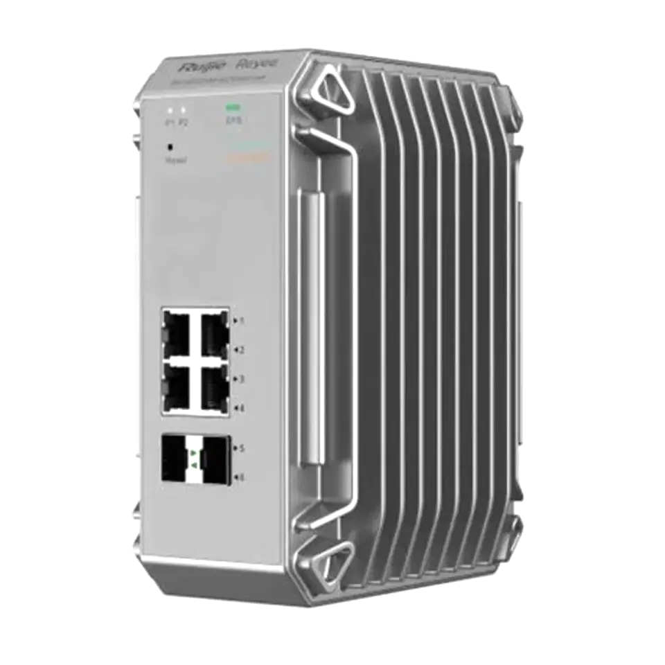 Ruijie Reyee RG-NIS3100-4GT2SFP-HP 4 Port 10/100/1000 Mbps Yönetilebilir Gigabit PoE Switch