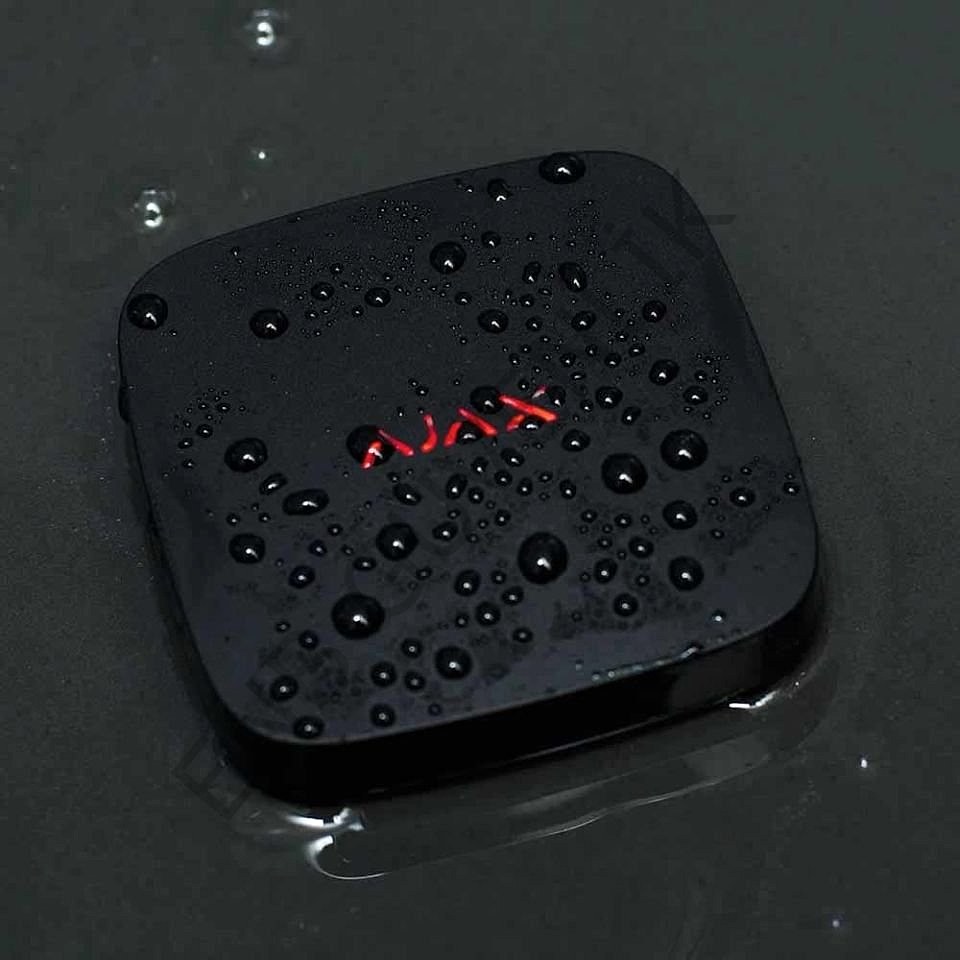 Ajax Leaksprotect Kablosuz Su Baskın Dedektörü Siyah