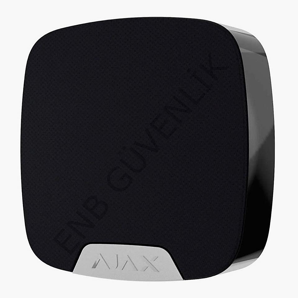 Ajax HomeSiren Kablosuz Dahili Siren Siyah
