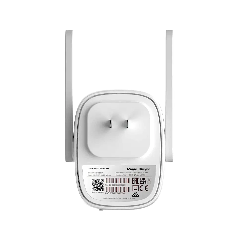 Ruijie Reyee RG-EW300R 300mps Priz Tipi Wifi Güçlendirici