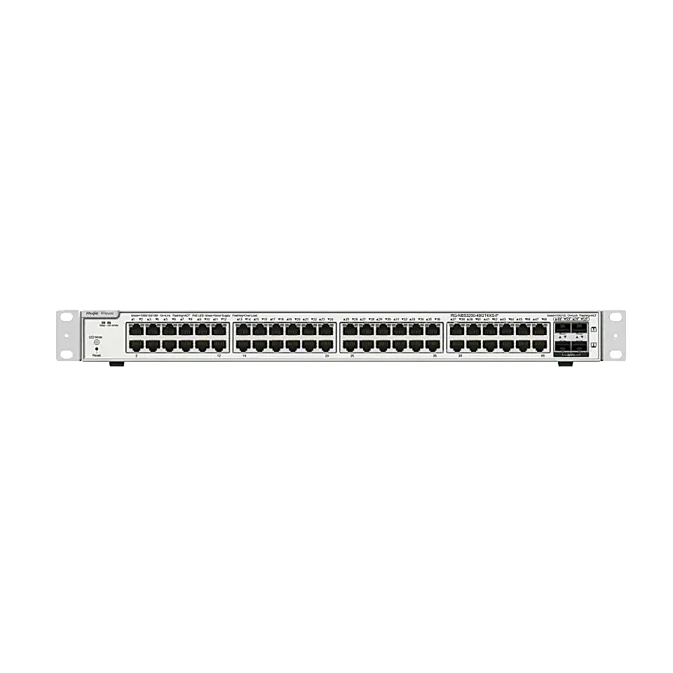 Ruijie Reyee RG-NBS3200-48GT4XS-P 48 Portlu 4x10g Sfp Gigabit L2 Yönetilebilir Poe Switch