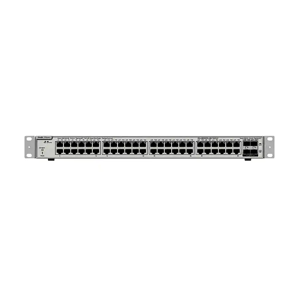 Ruijie Reyee RG-NBS3200-48GT4XS-P 48 Portlu 4x10g Sfp Gigabit L2 Yönetilebilir Poe Switch