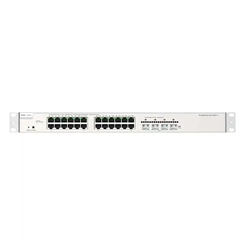 Ruijie Reyee RG-NBS5100-24GT4SFP-P 24 Port 4xSFP 10/100/1000 Gigabit L2+ Yönetilebilir Poe Switch
