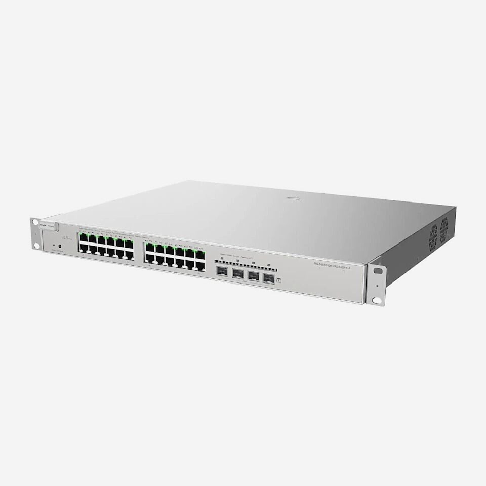 Ruijie Reyee RG-NBS5200-24GT4XS-P 24 Port 4x10G SFP Gigabit L2 Yönetilebilir Poe Switch