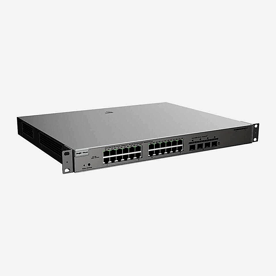 Ruijie Reyee RG-NBS5200-24GT4XS-P 24 Port 4x10G SFP Gigabit L2 Yönetilebilir Poe Switch