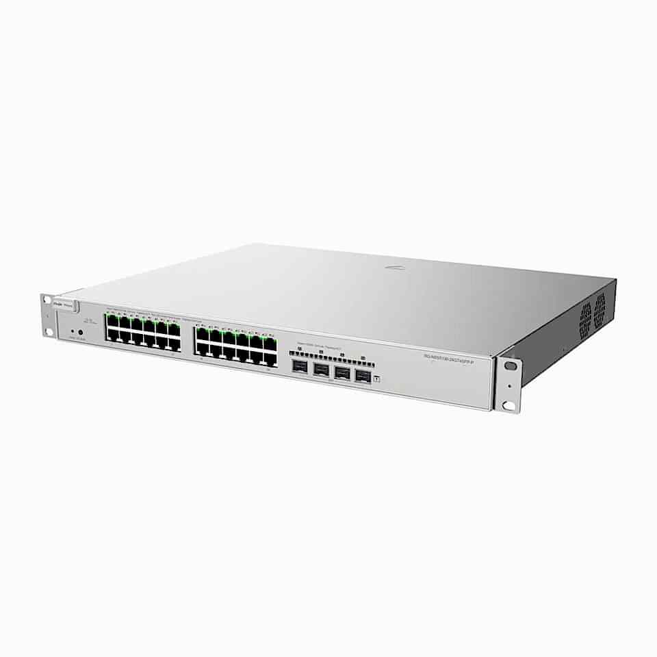 Ruijie Reyee RG-NBS5200-24GT4XS-P 24 Port 4x10G SFP Gigabit L2 Yönetilebilir Poe Switch