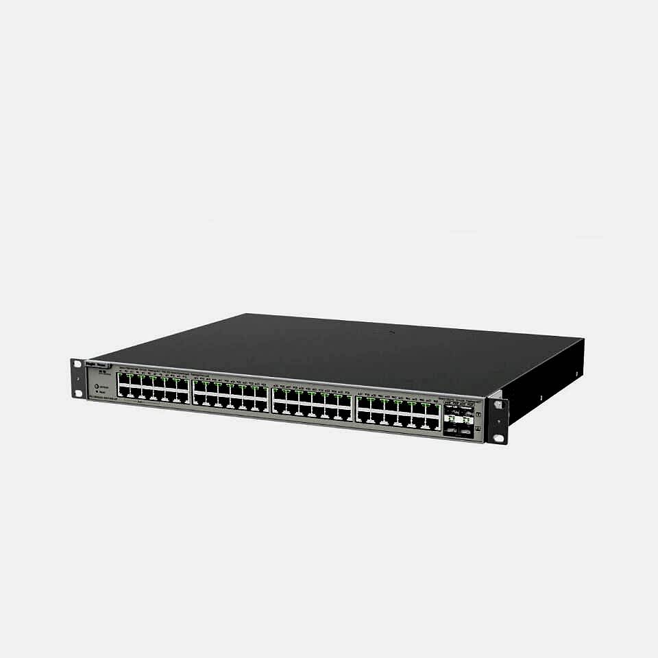 RUIJIE REYEE RG-NBS5200-48GT4XS-UP 48GE PoE+ Port (740W), 4x 10G SFP L3 Yön Sw