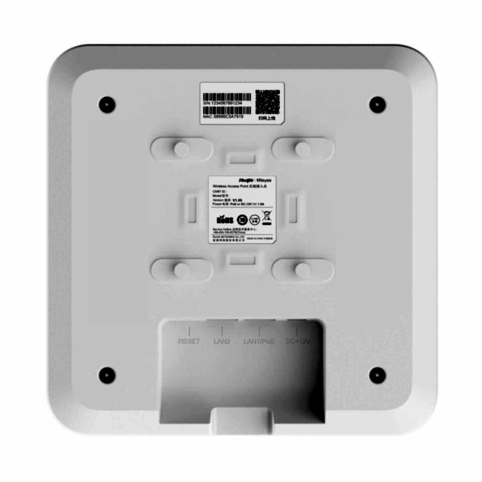 Ruijie Reyee RG-RAP2260(E) Wi-Fi 6 AX3200 İç Ortam Access Point