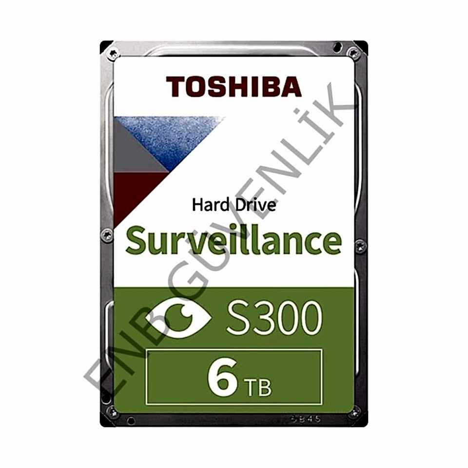 Toshiba S300 HDWD260UZSVA SATA 3.0 5400 RPM 3.5'' 6 TB Harddisk
