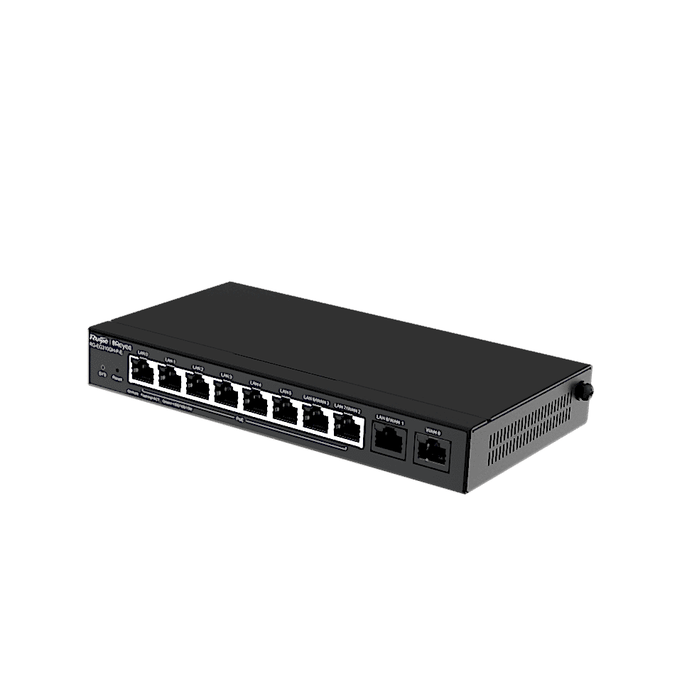 Reyee RG-EG310GH-P-E 10 Port Cloud PoE Yönlendirici