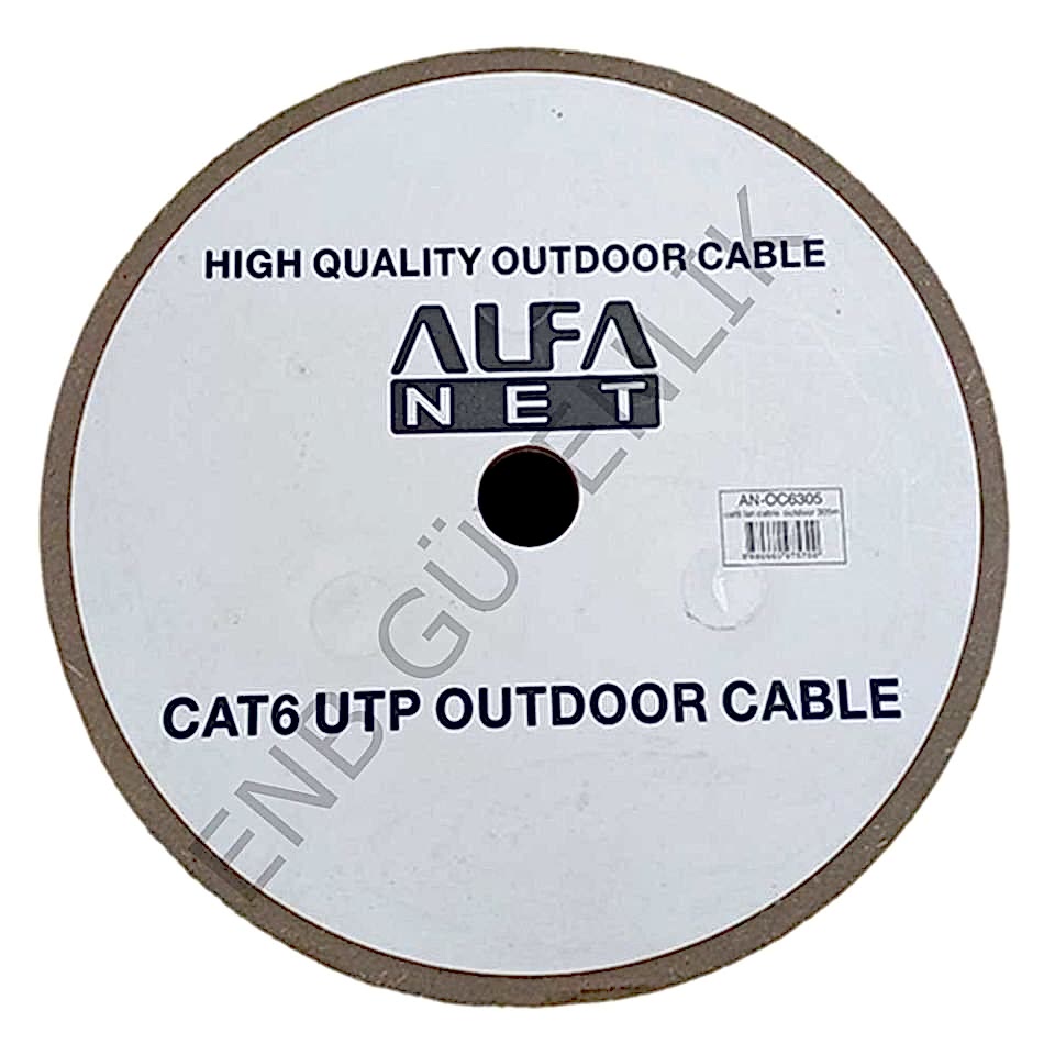 ALFANET CAT6 OUTDOOR KABLO 305M