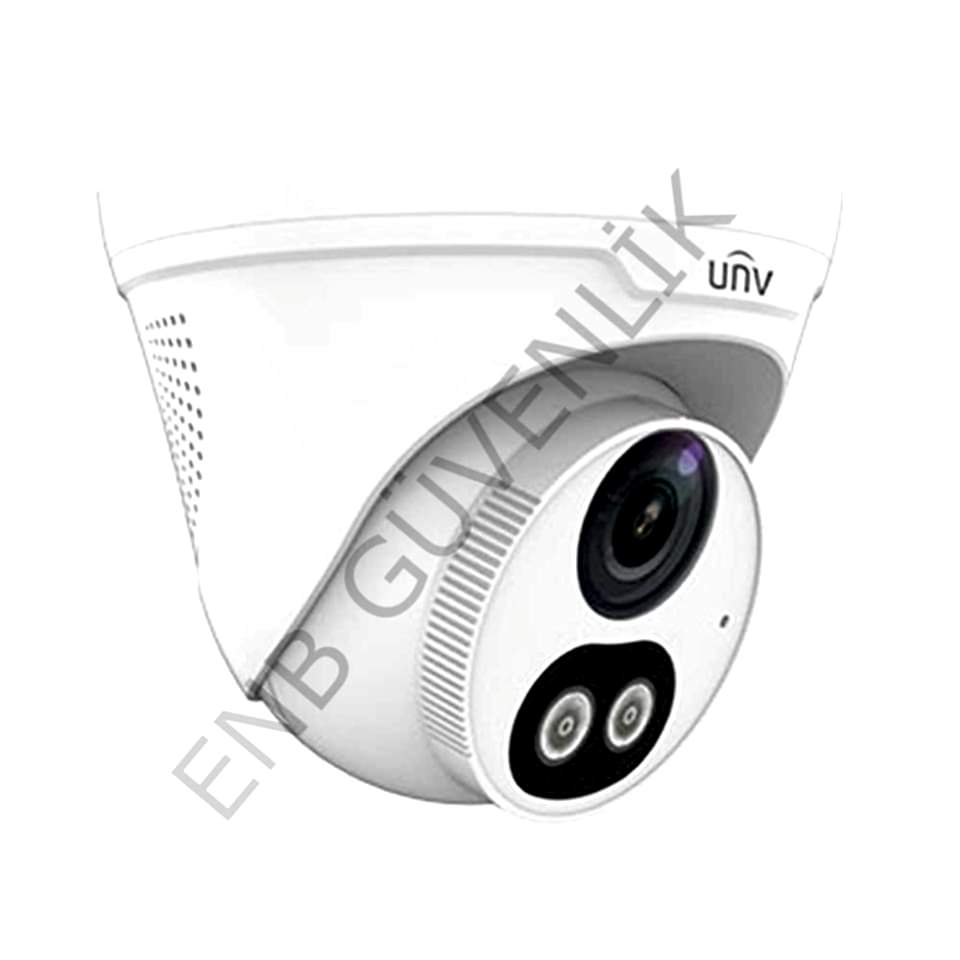 Uniview IPC3612LE-ADF28KC-WL 2 MP 2.8mm IP Dome Güvenlik Kamerası