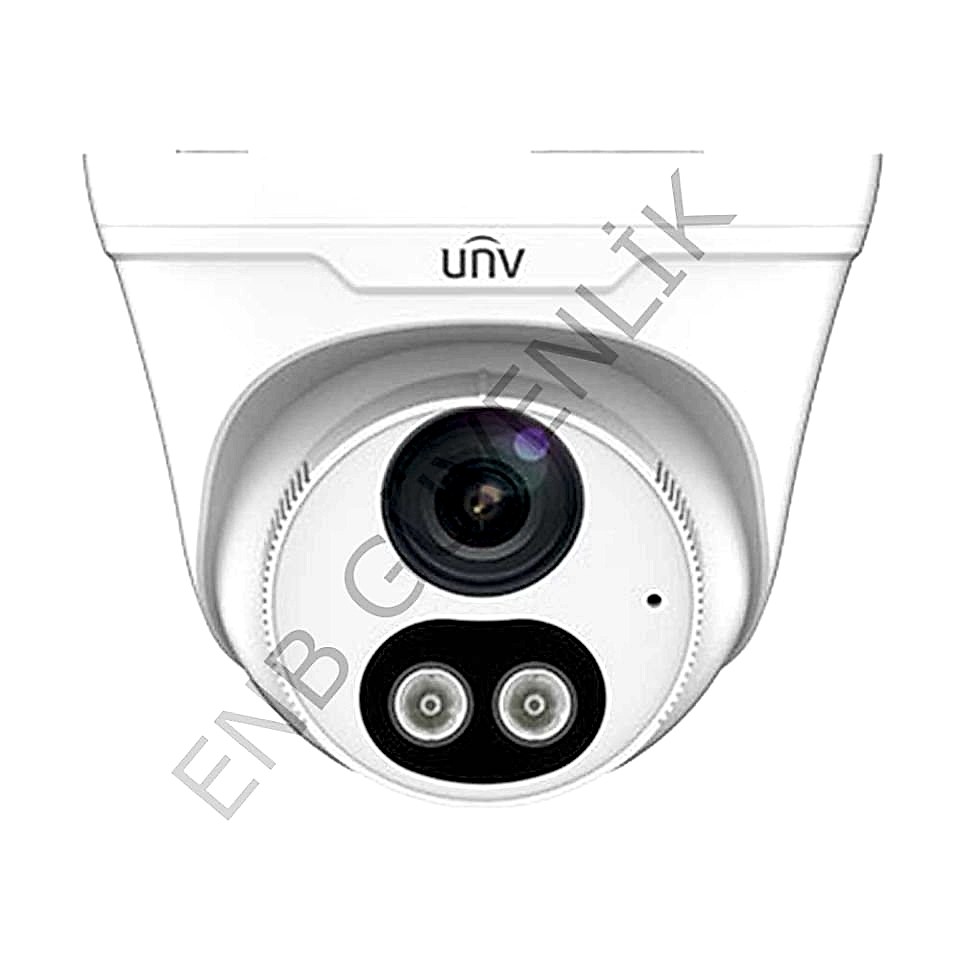 Uniview IPC3612LE-ADF28KC-WL 2 MP 2.8mm IP Dome Güvenlik Kamerası