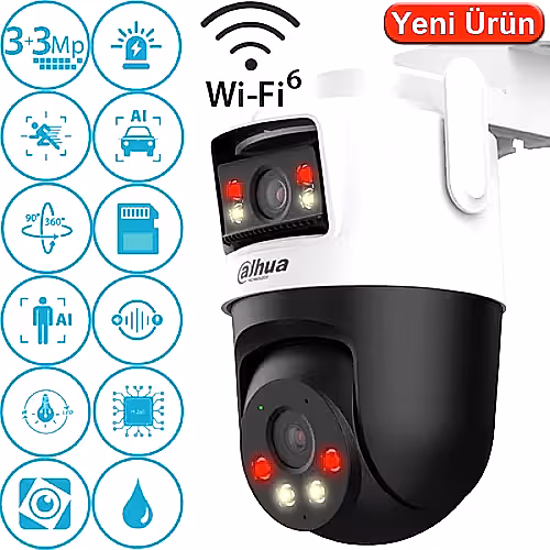 WPT1339DD-SW-3E2-PV Çift Kameralı PT Kamera