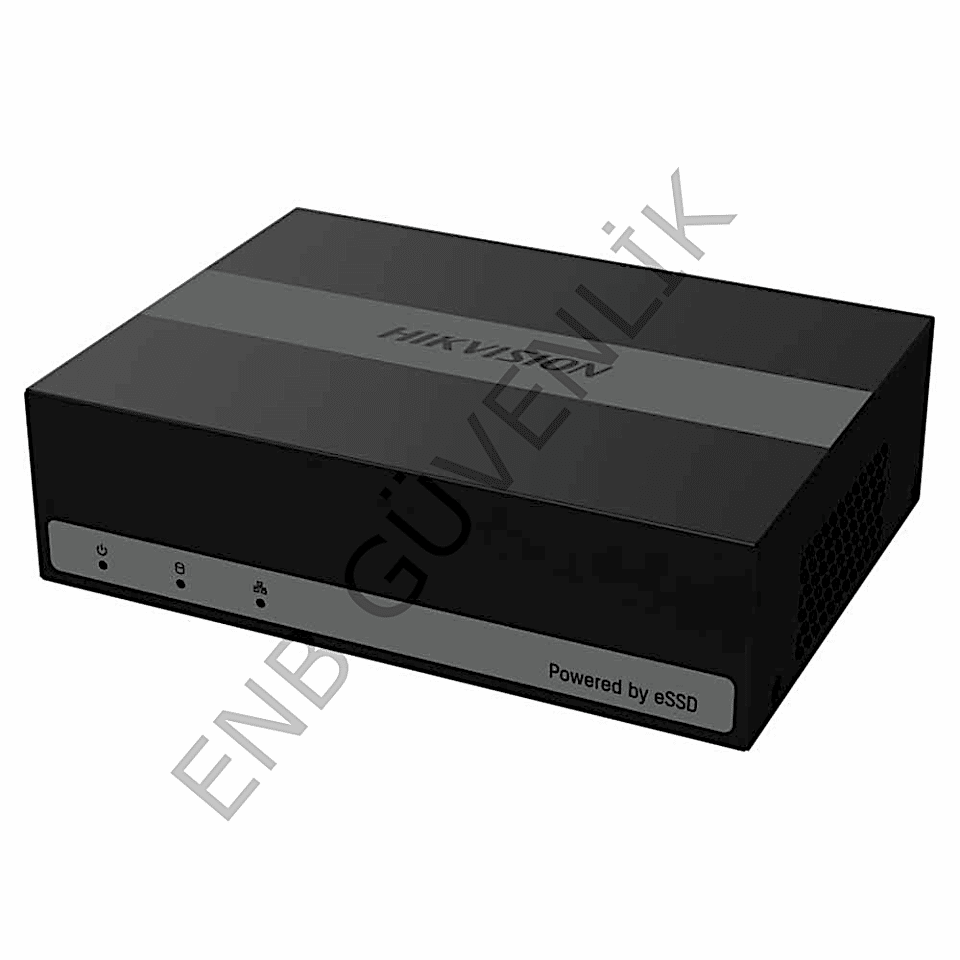 HIKVISION DS-E04HGHI-B 4 kanallı 1080p Lite 1U H.265 eSSD DVR