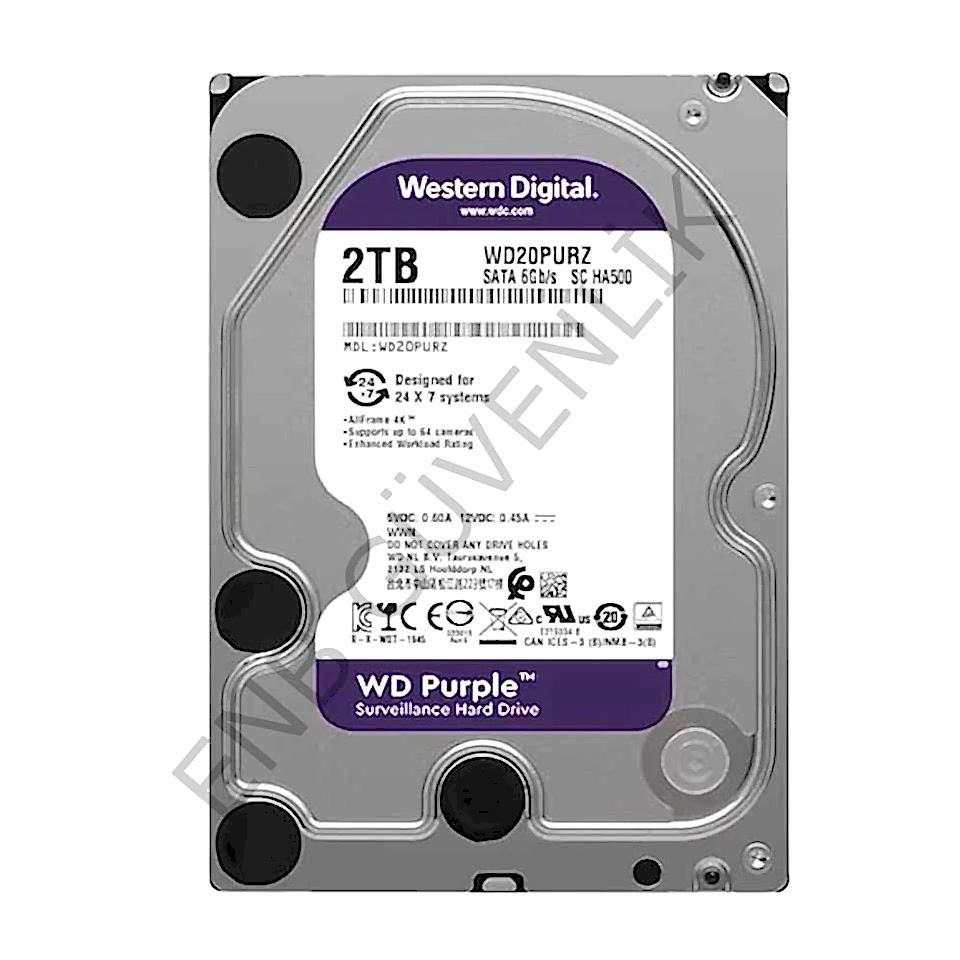 Western Digital Blue WD20EZRZ SATA 3.0 5400 RPM 3.5'' 2 TB Harddisk