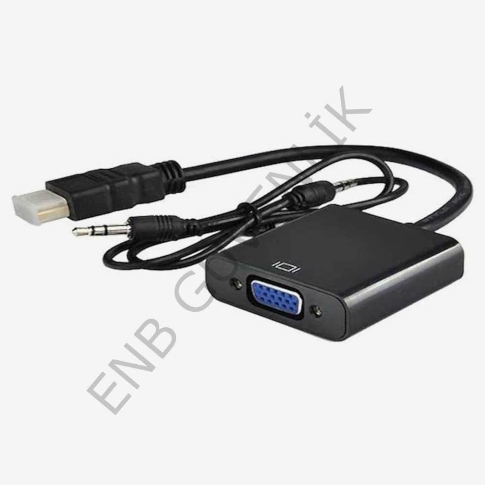 HDMİ TO VGA SESLİ ÇEVİRİCİ