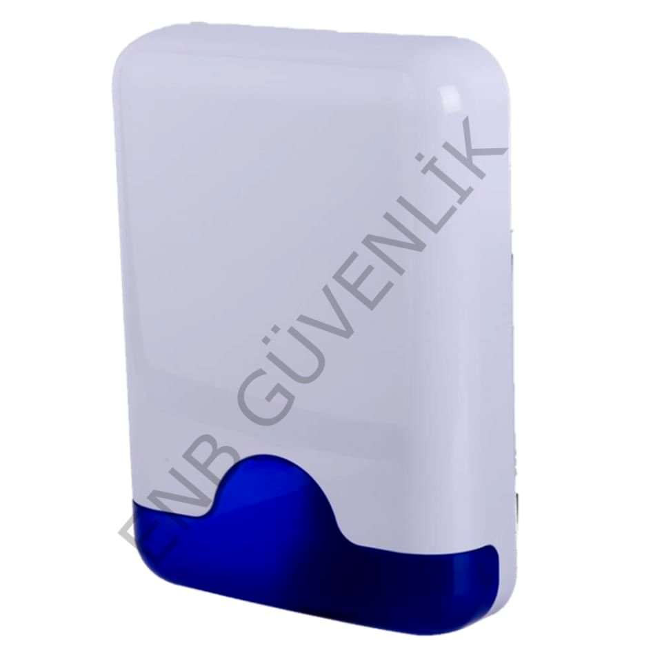 TEKNİM VAS-701 Mavi Pencereli Sahte Harici Siren, 6 Yürüyen LEDli