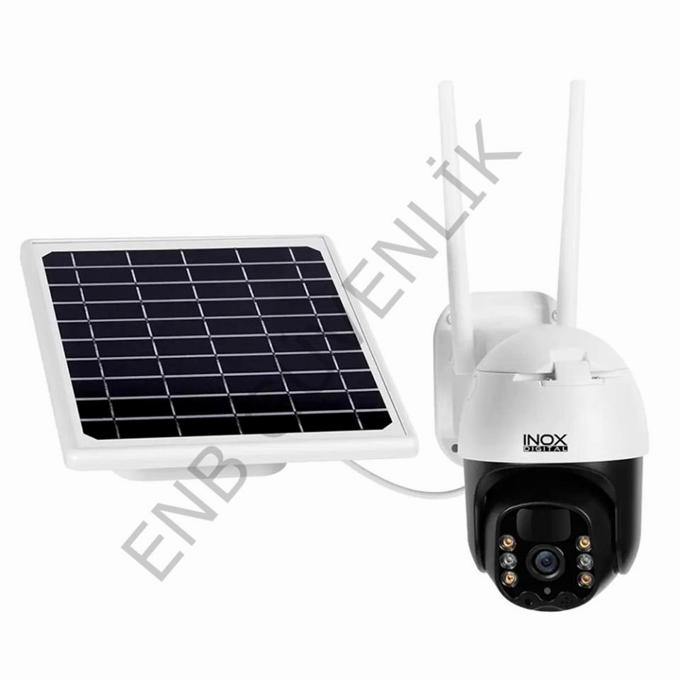 İNOX 3 MP 1080P Su Geçirmez 4G SİM KART DESTEKLİ PTZ SOLAR KAMERA