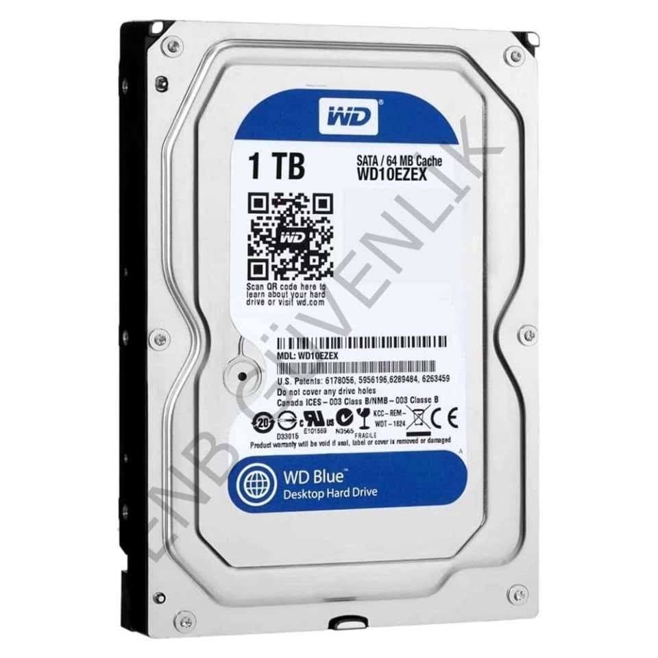 Western Digital Caviar Blue WD10EZEX SATA 3.0 7200 RPM 3.5'' 1 TB Harddisk