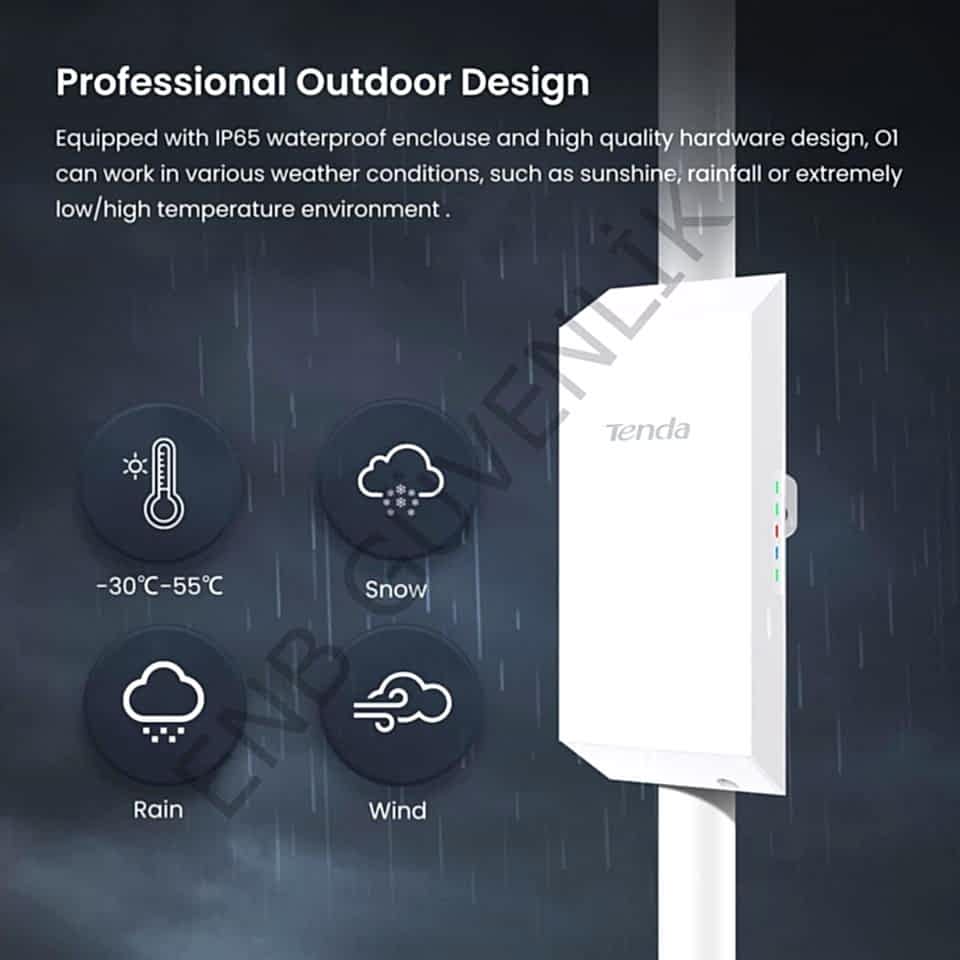 Tenda O1 300 Mbps Dış Mekan Access Point