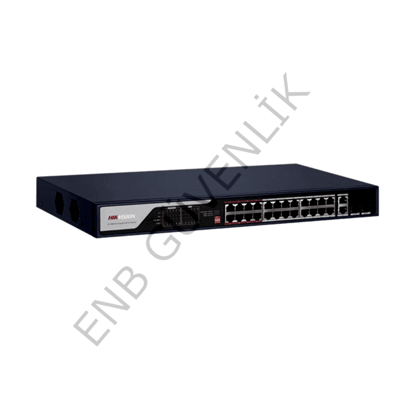 HIKVISION DS-3E0326P-E(C) 24 Bağlantı Noktalı Hızlı Ethernet Yönetilmeyen POE