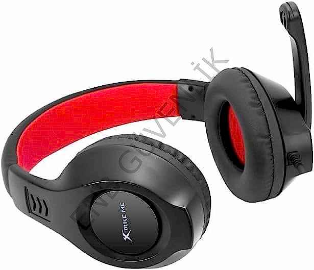 XTRIKE kablolu kulaklık - Siyah - ME HP-312