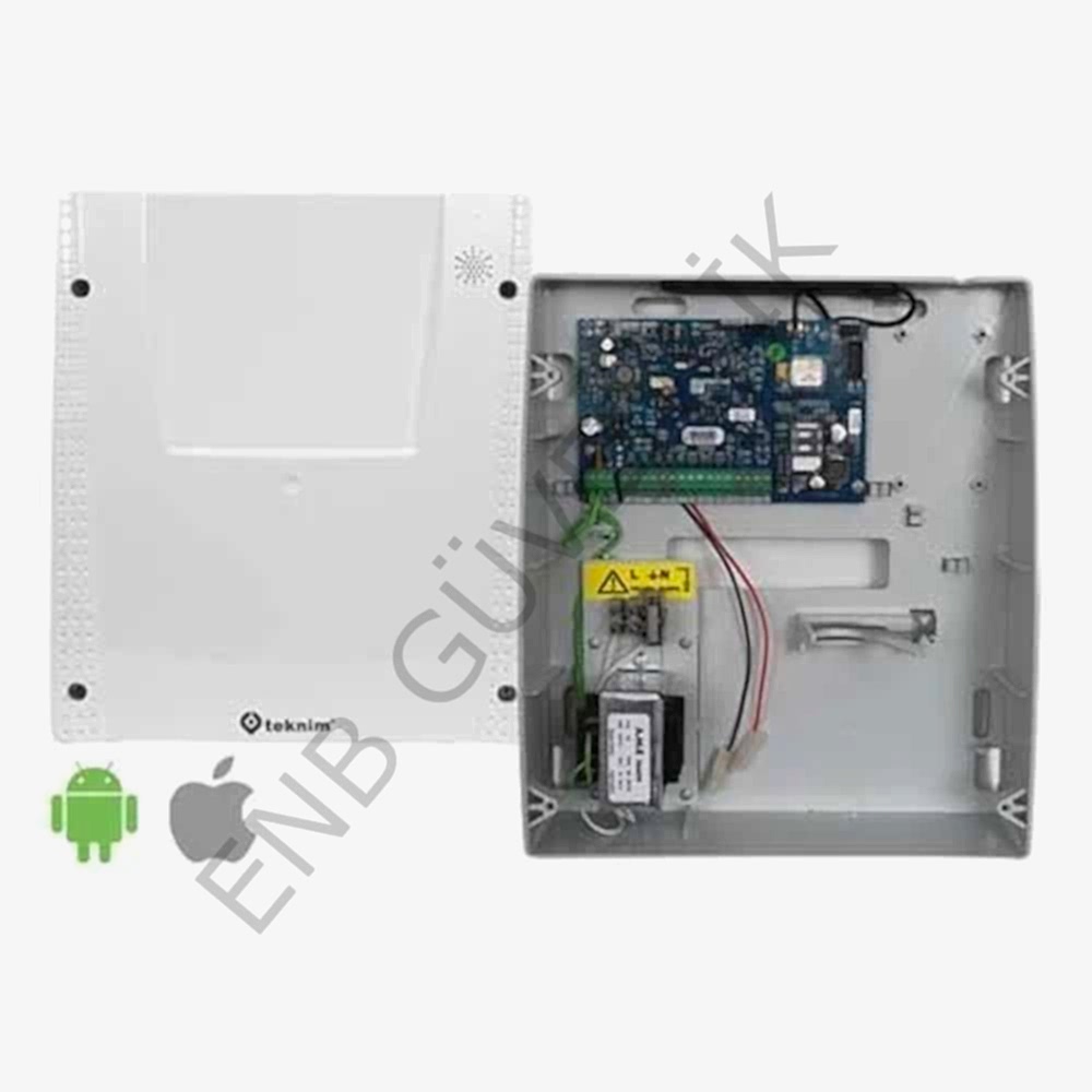TEKNİM TSP-5324 4+4 Zonlu GSM/GPRS'li Alarm Paneli