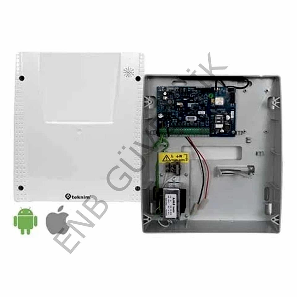 TEKNİM TSP-5324 4+4 Zonlu GSM/GPRS'li Alarm Paneli