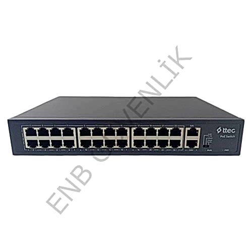 Ttec 26300PG / AC100-240V / 300W / 24 PORT POE SWİTCH
