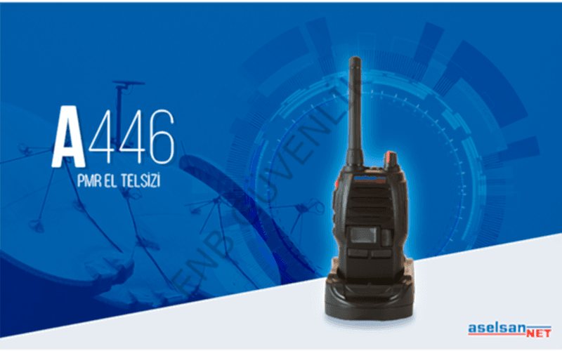 Aselsan A446 PMR Tekli El Telsizi