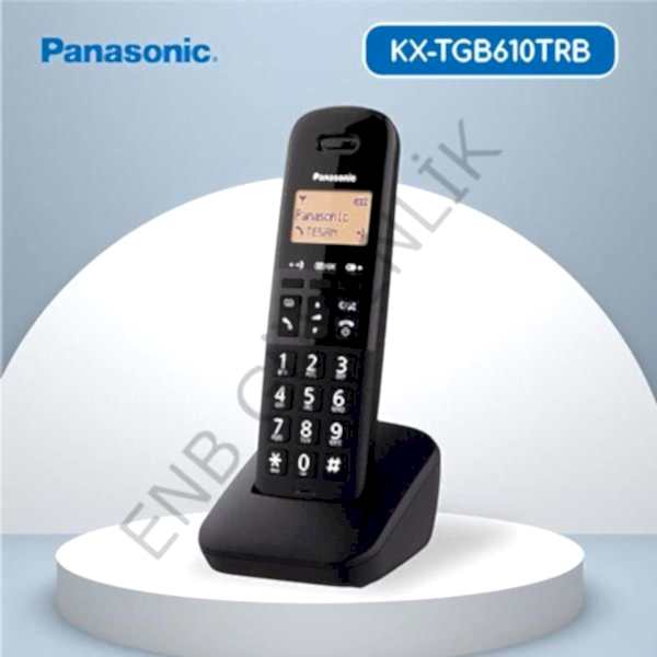 Panasonic Kx Tgb610 Dect Telefon Siyah
