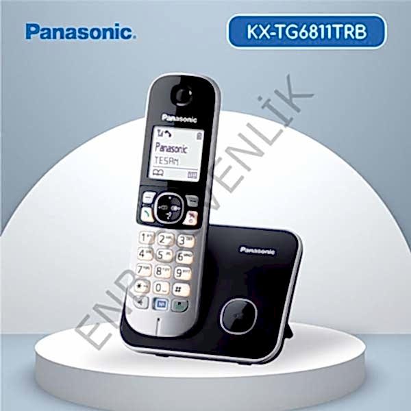 Panasonic Kx Tg6811 Dect Telefon Siyah