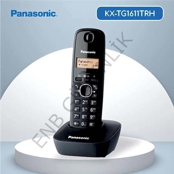 Panasonic Kx Tg1611 Dect Telefon Siyah_Gri