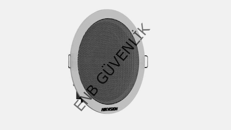 HİKVSİON DS-QAE0203G1-V Analog Tavan Tipi  Hoparlörü 3W